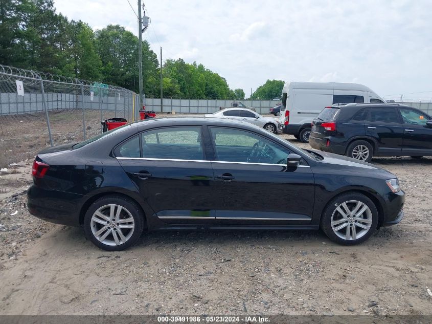 2017 Volkswagen Jetta 1.8T Sel/1.8T Sel Premium VIN: 3VWL17AJ9HM318358 Lot: 39491986