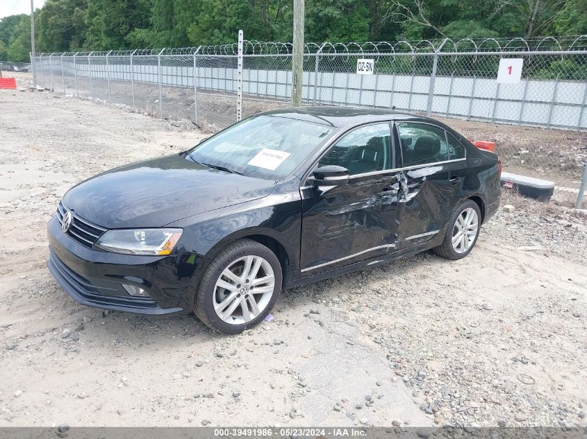 2017 Volkswagen Jetta 1.8T Sel/1.8T Sel Premium VIN: 3VWL17AJ9HM318358 Lot: 39491986