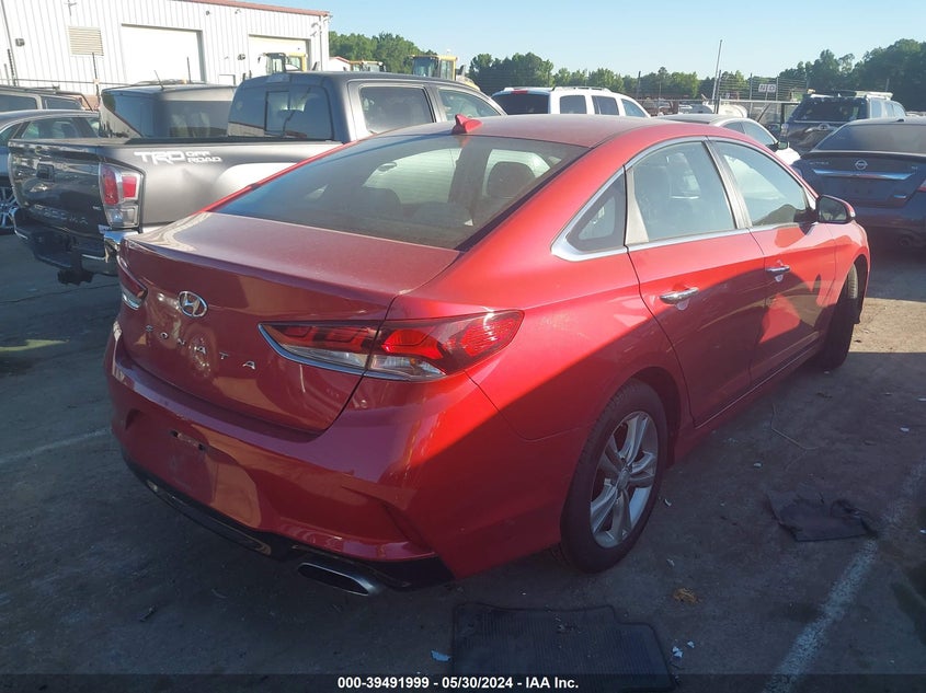 VIN 5NPE34AF6JH714758 2018 HYUNDAI SONATA SEL+