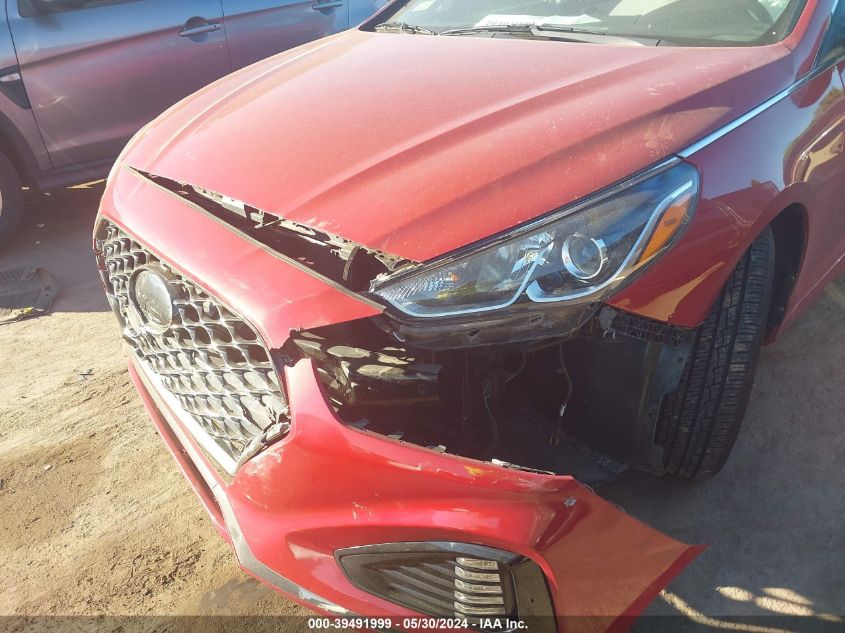 2018 Hyundai Sonata Sel+ VIN: 5NPE34AF6JH714758 Lot: 39491999