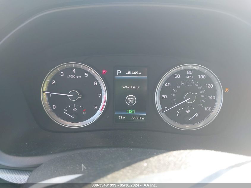 2018 Hyundai Sonata Sel+ VIN: 5NPE34AF6JH714758 Lot: 39491999