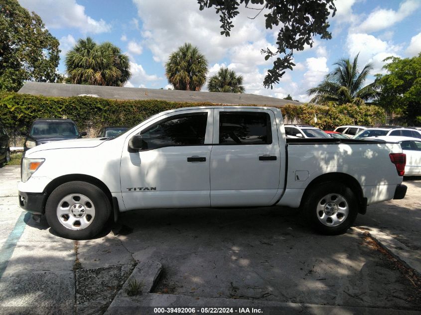 2017 Nissan Titan S VIN: 1N6AA1EKXHN530070 Lot: 39492006