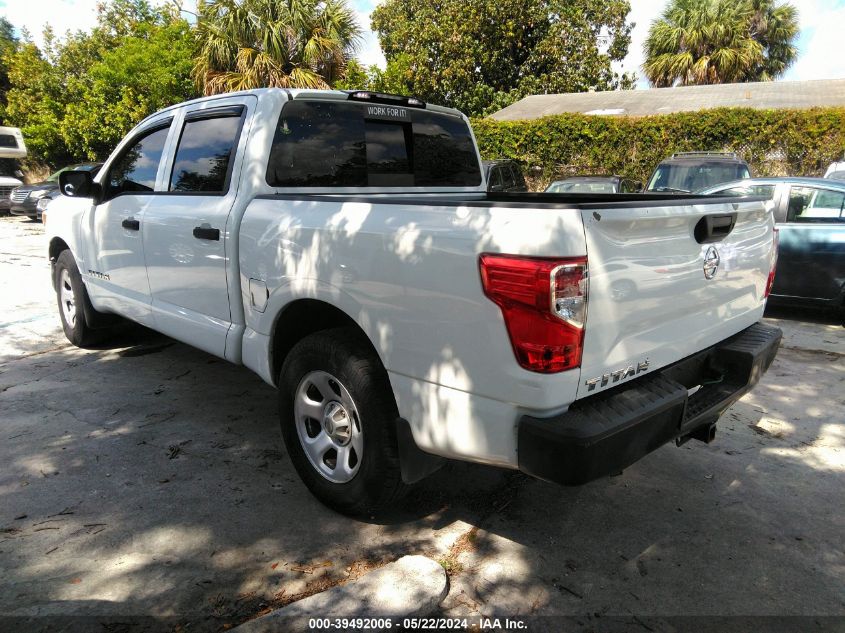 2017 Nissan Titan S VIN: 1N6AA1EKXHN530070 Lot: 39492006