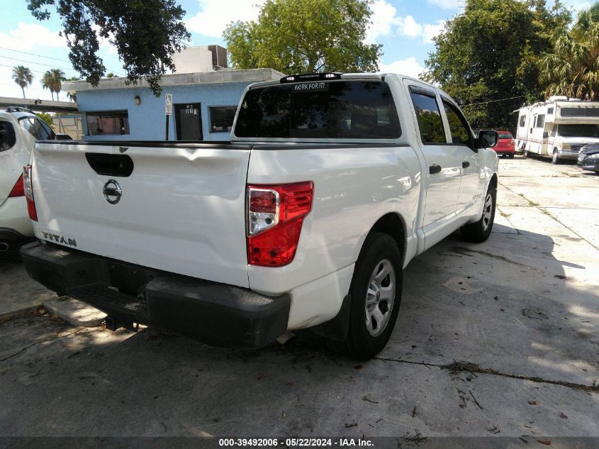 2017 Nissan Titan S VIN: 1N6AA1EKXHN530070 Lot: 39492006