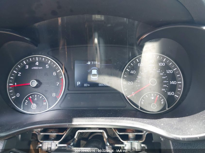 2020 Kia Optima Lx VIN: 5XXGT4L34LG442480 Lot: 39492016