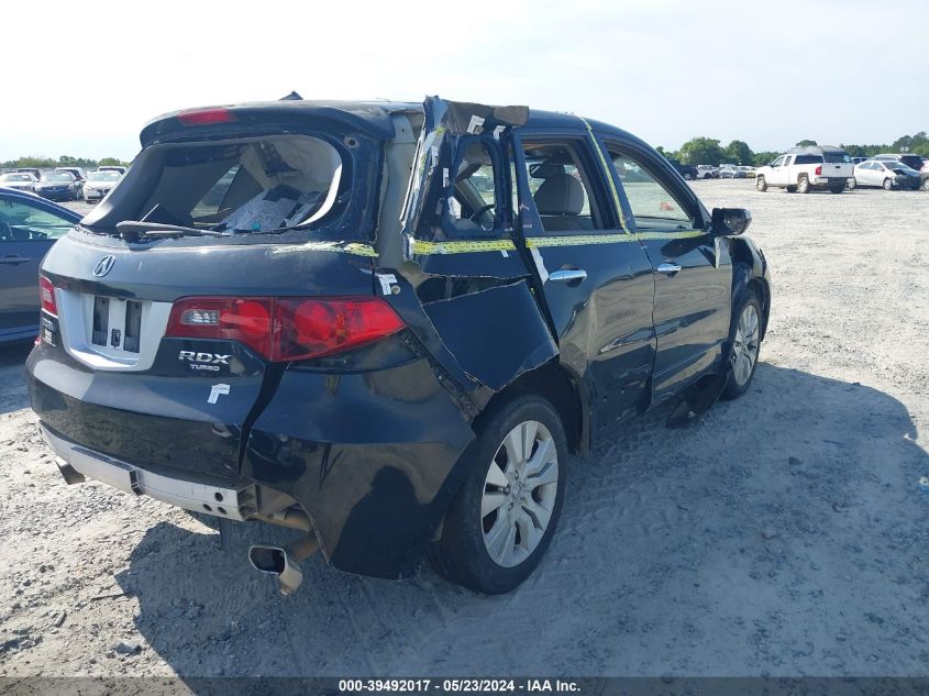 2010 Acura Rdx VIN: 5J8TB2H28AA004321 Lot: 39492017