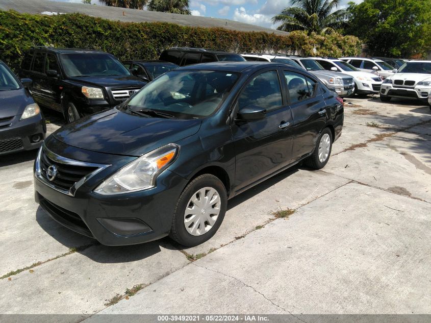 2017 Nissan Versa 1.6 Sv VIN: 3N1CN7APXHL834216 Lot: 39492021