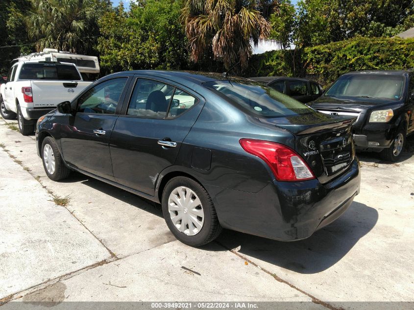 2017 Nissan Versa 1.6 Sv VIN: 3N1CN7APXHL834216 Lot: 39492021