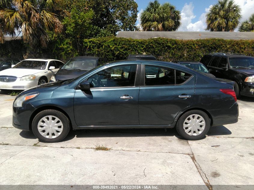 2017 Nissan Versa 1.6 Sv VIN: 3N1CN7APXHL834216 Lot: 39492021