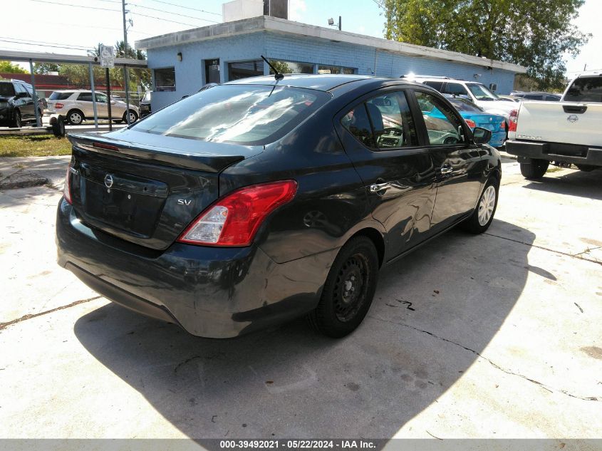 2017 Nissan Versa 1.6 Sv VIN: 3N1CN7APXHL834216 Lot: 39492021