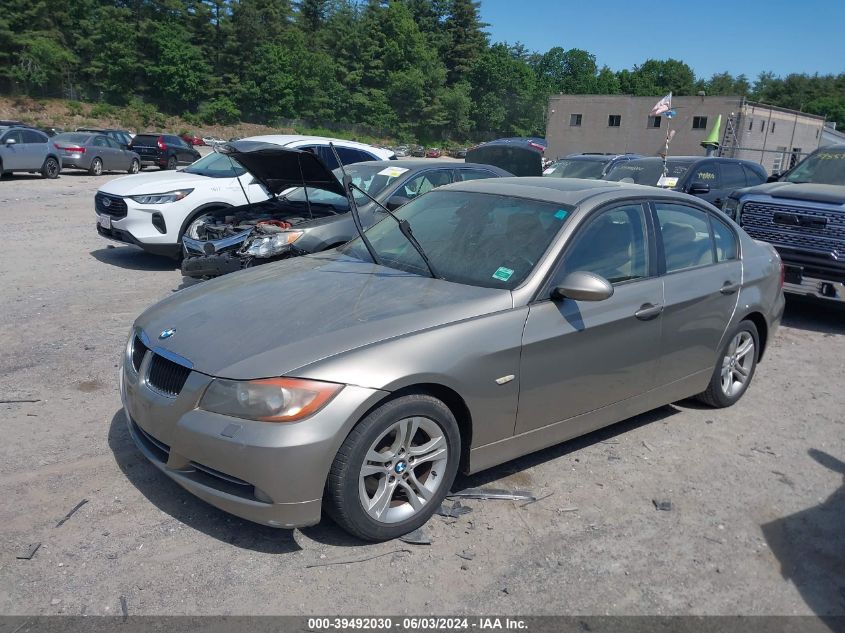 2008 BMW 3-Series VIN: WBAVC3578KP36833 Lot: 39492030