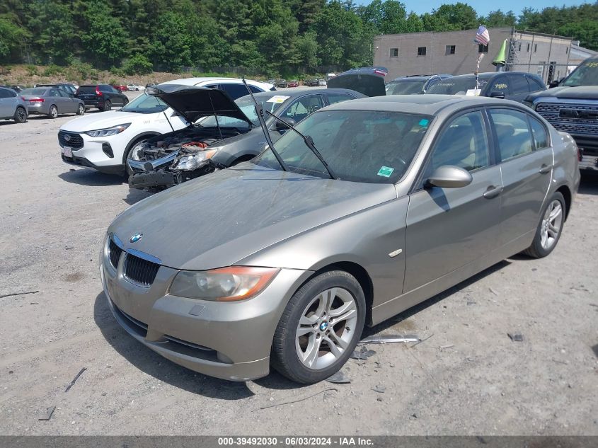 2008 BMW 3-Series VIN: WBAVC3578KP36833 Lot: 39492030