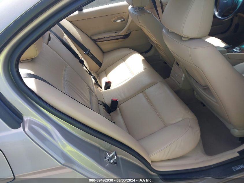 2008 BMW 3-Series VIN: WBAVC3578KP36833 Lot: 39492030