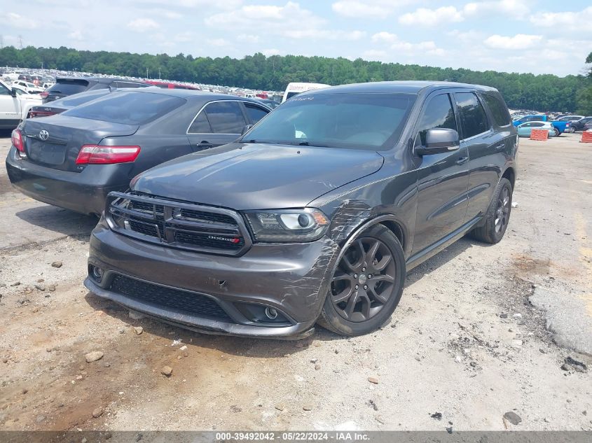 2017 Dodge Durango R/T VIN: 1C4SDHCT3HC606307 Lot: 39492042