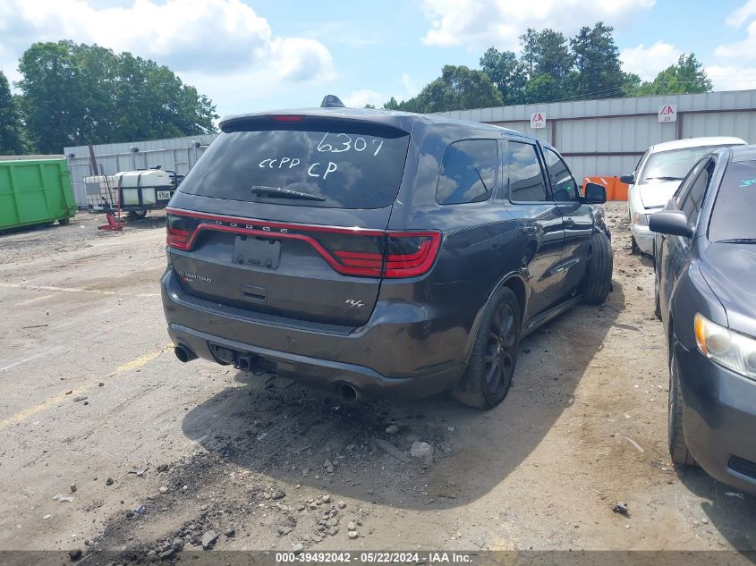 2017 Dodge Durango R/T VIN: 1C4SDHCT3HC606307 Lot: 39492042