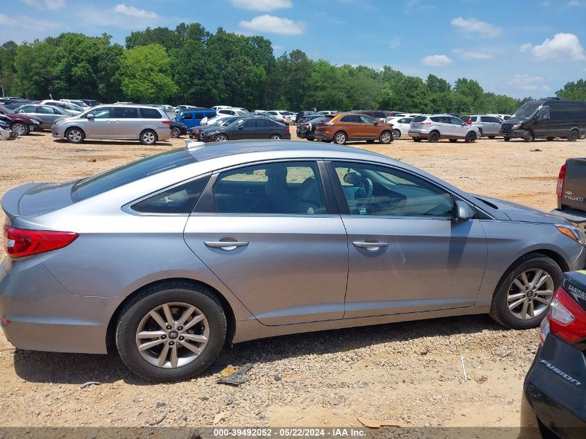 2017 Hyundai Sonata Se VIN: 5NPE24AF8HH585676 Lot: 39492052