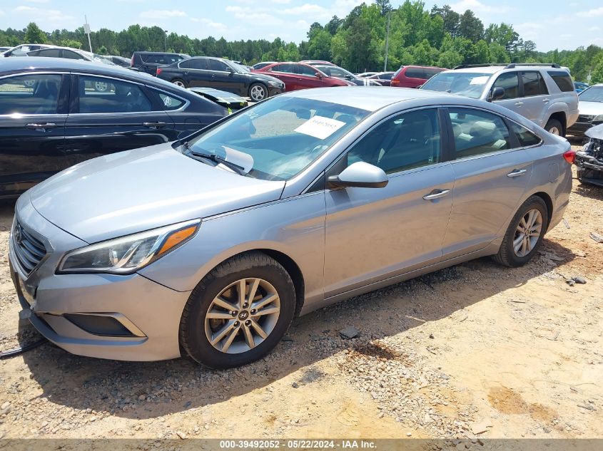 2017 Hyundai Sonata Se VIN: 5NPE24AF8HH585676 Lot: 39492052