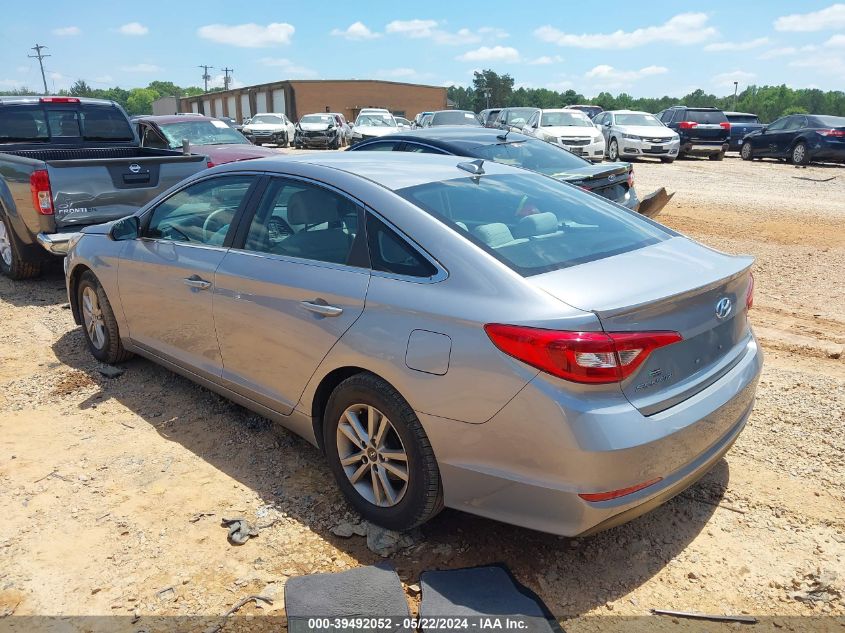 2017 Hyundai Sonata Se VIN: 5NPE24AF8HH585676 Lot: 39492052