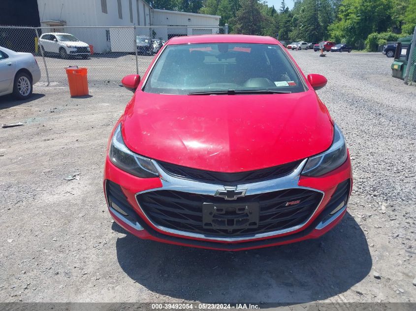 2019 Chevrolet Cruze Lt VIN: 1G1BE5SM6K7105801 Lot: 39492054