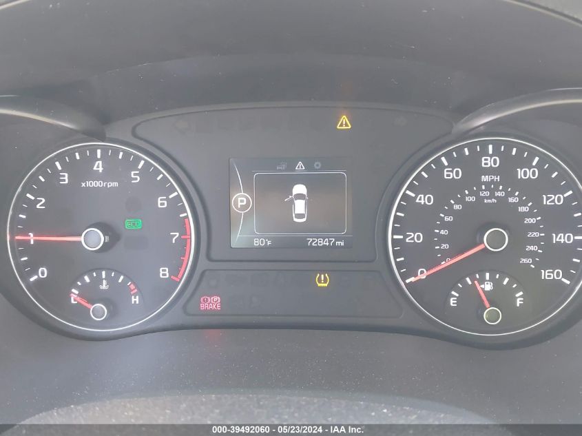 2017 Kia Optima Lx VIN: 5XXGT4L39HG125348 Lot: 39492060