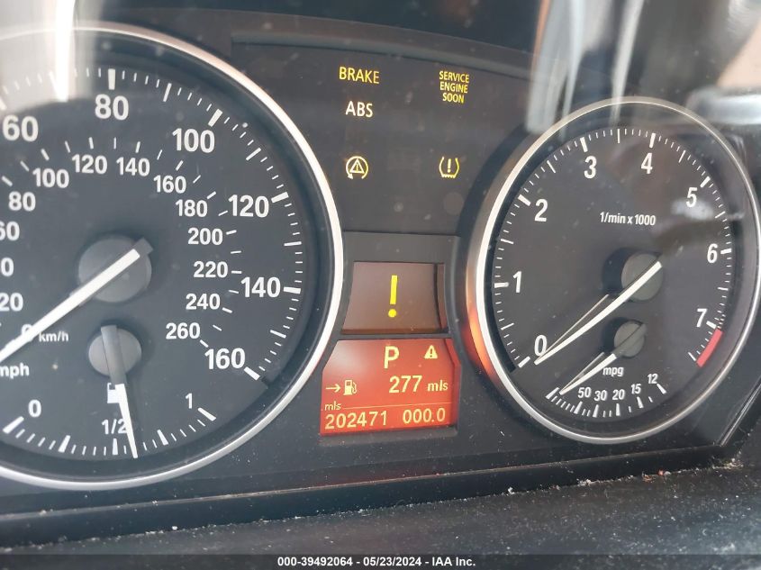 2009 BMW 328I VIN: WBAPH77569NL81559 Lot: 39492064