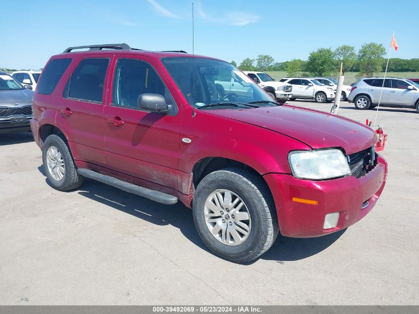 2005 Mercury Mariner Luxury/Premier VIN: 4M2CU57135DJ25291 Lot: 39492069