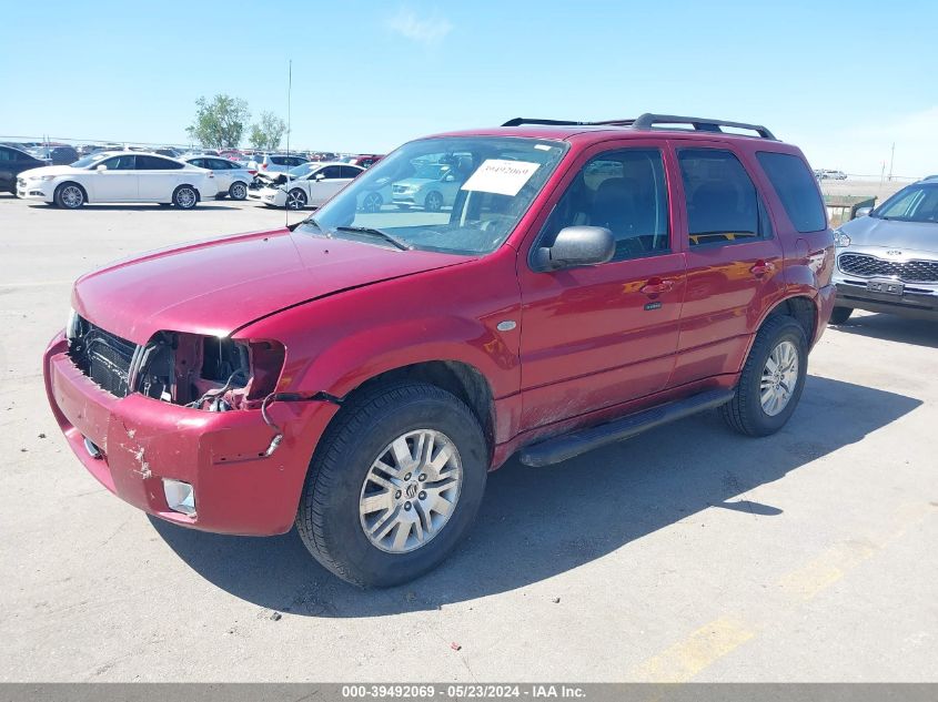 2005 Mercury Mariner Luxury/Premier VIN: 4M2CU57135DJ25291 Lot: 39492069