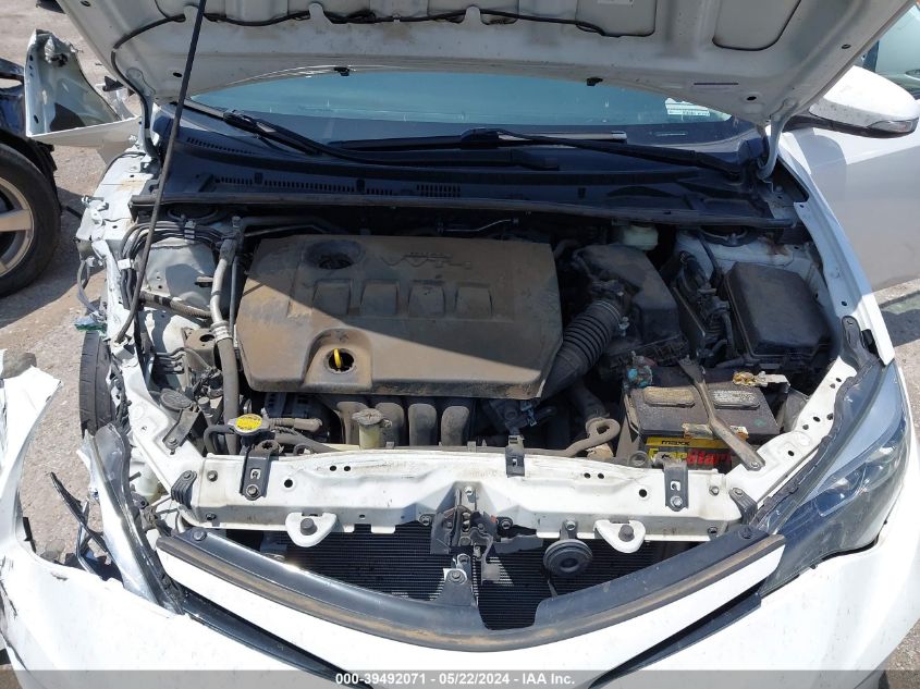 2017 Toyota Corolla Se VIN: 5YFBURHE2HP654520 Lot: 39492071