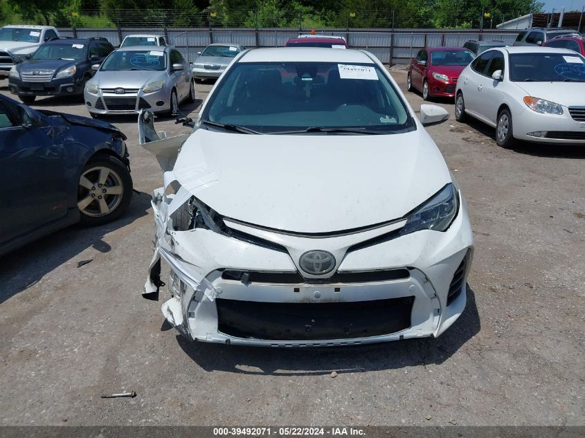 2017 Toyota Corolla Se VIN: 5YFBURHE2HP654520 Lot: 39492071
