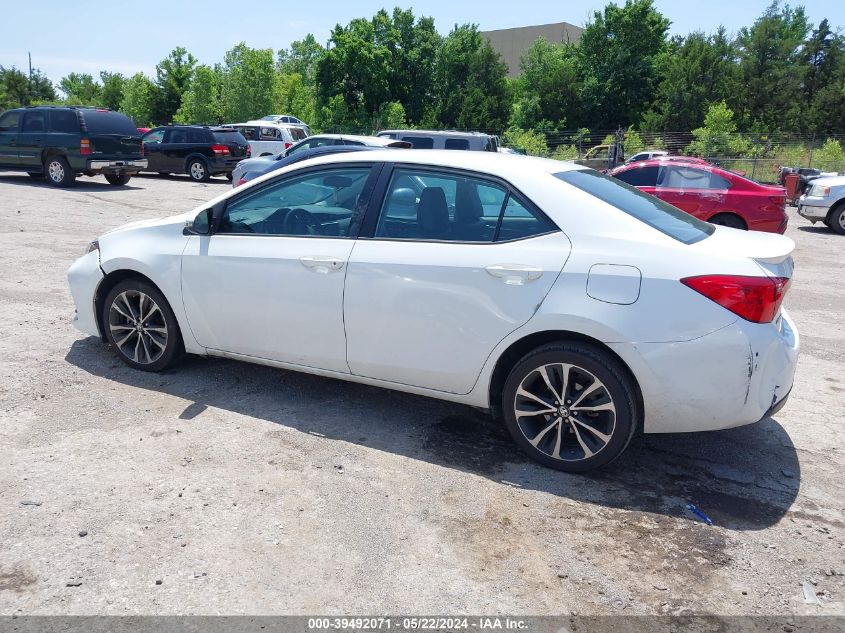 2017 Toyota Corolla Se VIN: 5YFBURHE2HP654520 Lot: 39492071