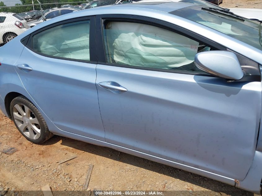 2012 Hyundai Elantra Limited (Ulsan Plant) VIN: KMHDH4AE8CU398286 Lot: 39492096