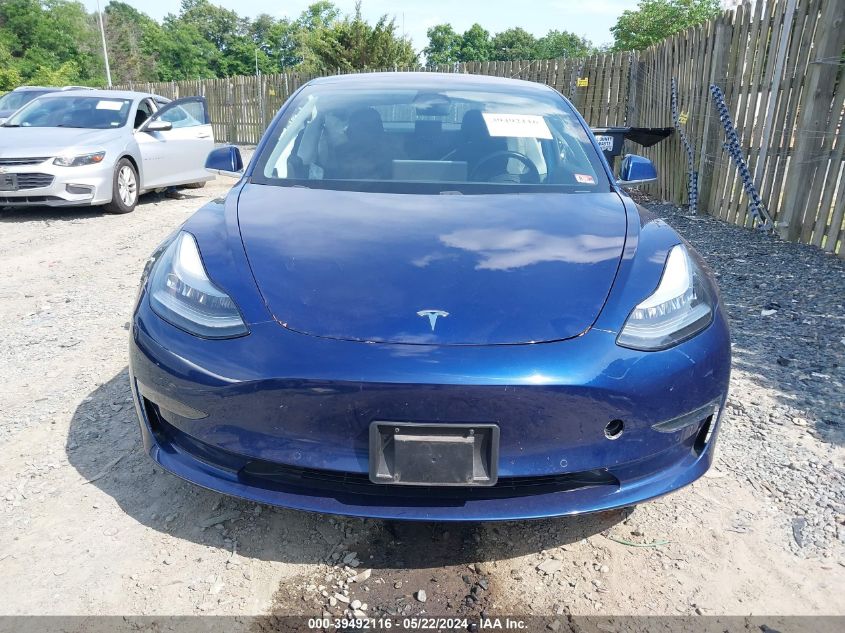 2018 Tesla Model 3 Long Range/Mid Range VIN: 5YJ3E1EA4JF024696 Lot: 39492116