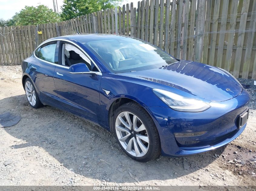 2018 Tesla Model 3 Long Range/Mid Range VIN: 5YJ3E1EA4JF024696 Lot: 39492116