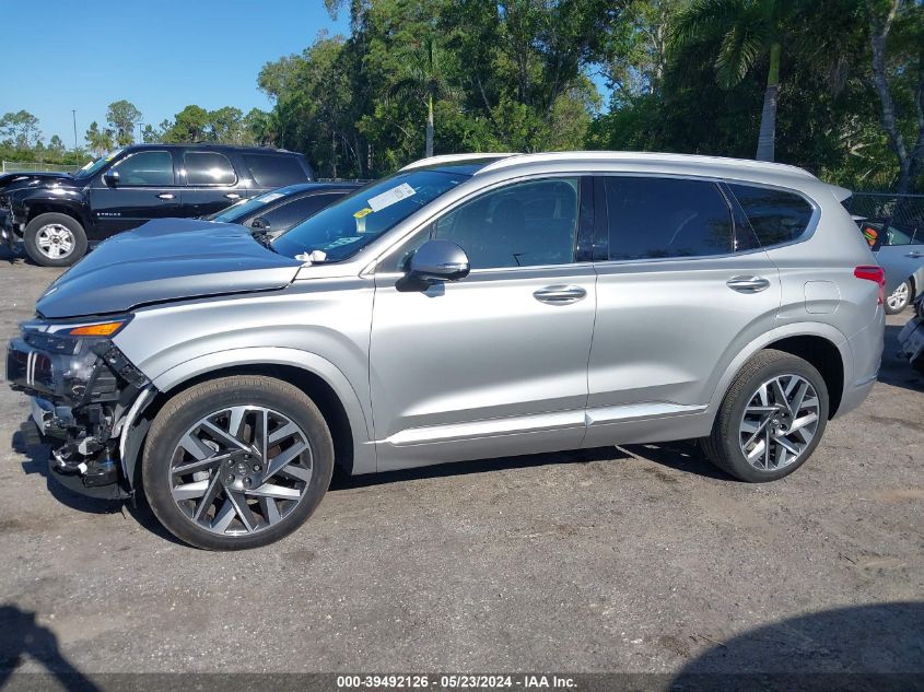 2023 Hyundai Santa Fe Calligraphy VIN: 5NMS54AL2PH560512 Lot: 39492126