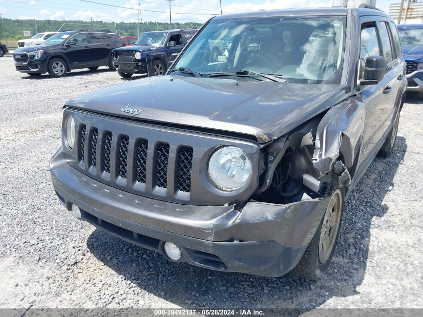 2016 Jeep Patriot Sport VIN: 1C4NJPBA7GD669371 Lot: 39492137