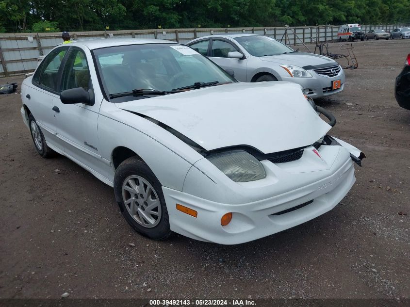 2001 Pontiac Sunfire Se VIN: 1G2JB524917353684 Lot: 39492143