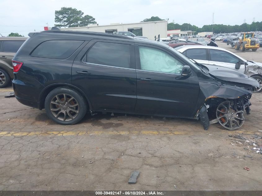 2018 Dodge Durango Gt Rwd VIN: 1C4RDHDG3JC329406 Lot: 39492147