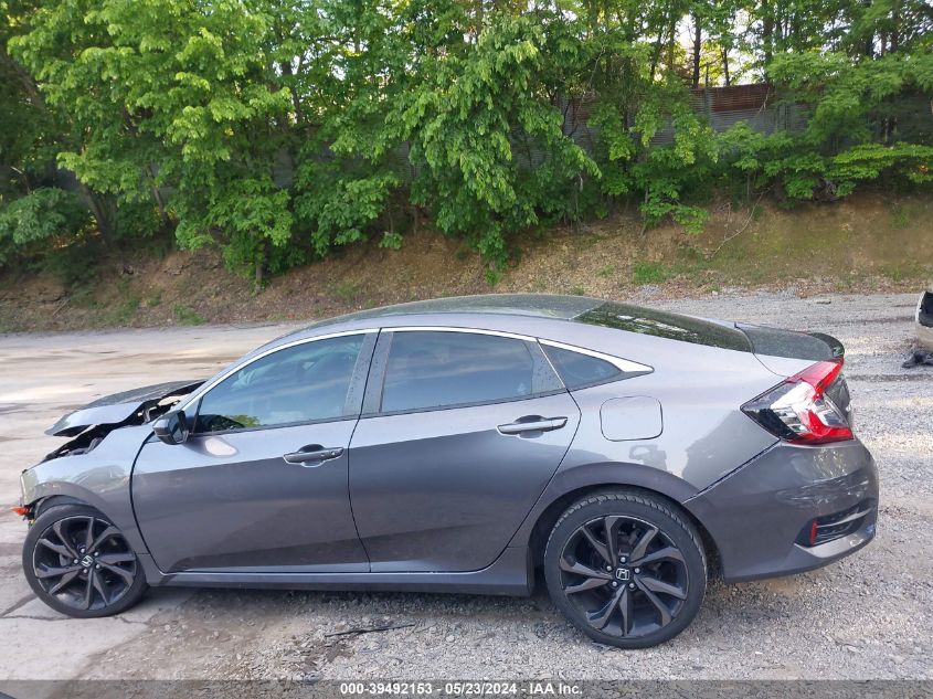 2020 Honda Civic Sport VIN: 19XFC2F81LE002586 Lot: 39492153