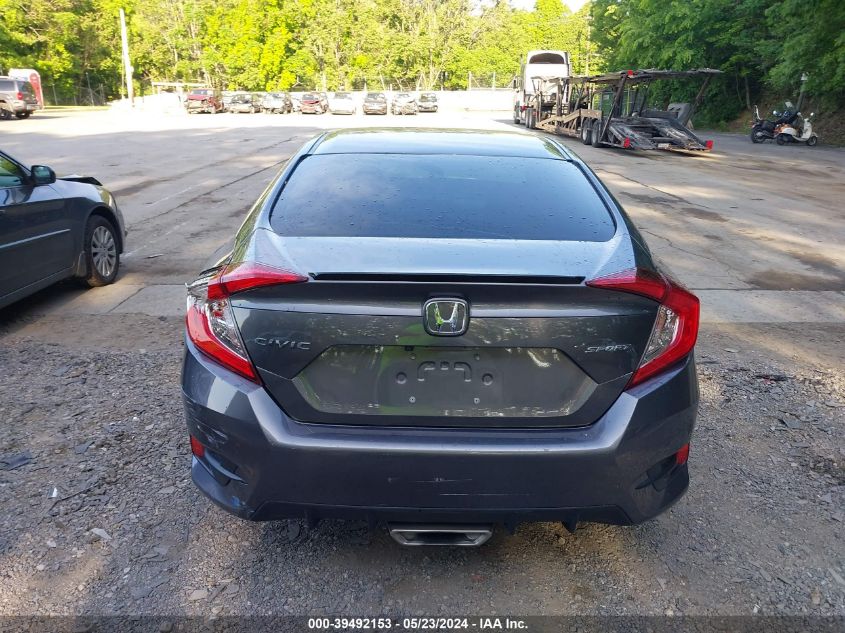 2020 Honda Civic Sport VIN: 19XFC2F81LE002586 Lot: 39492153