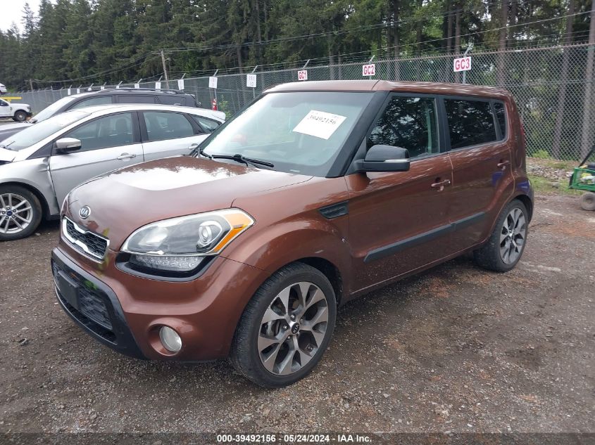 2012 Kia Soul +/!/Sport VIN: KNDJT2A63C7427548 Lot: 39492156