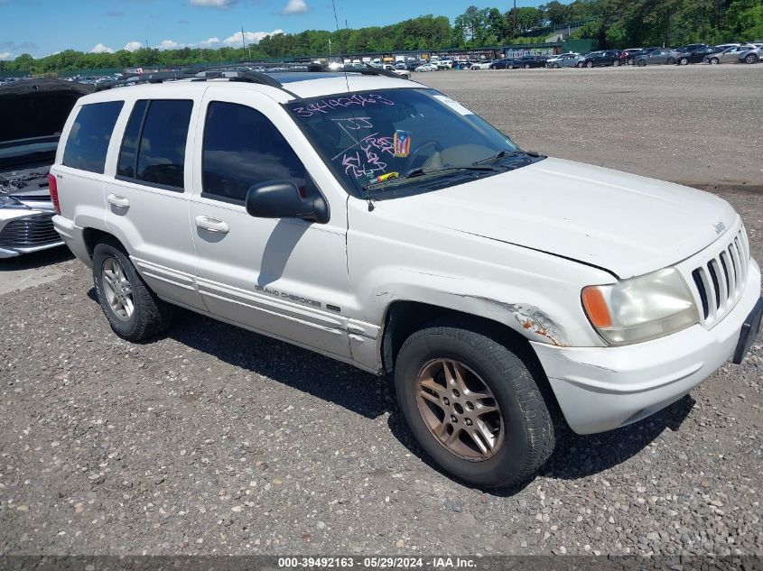 2000 Jeep Grand Cherokee Limited VIN: 1J4GW58N7YC292325 Lot: 39492163