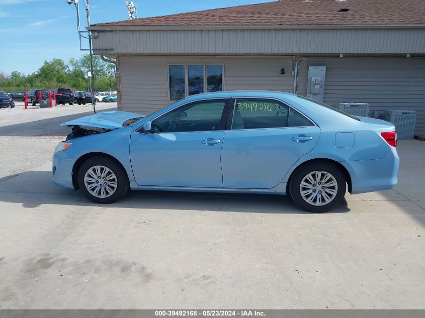 2012 Toyota Camry Le VIN: 4T4BF1FK8CR257329 Lot: 39492168