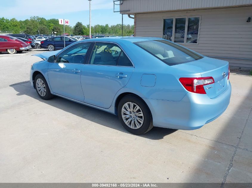 2012 Toyota Camry Le VIN: 4T4BF1FK8CR257329 Lot: 39492168