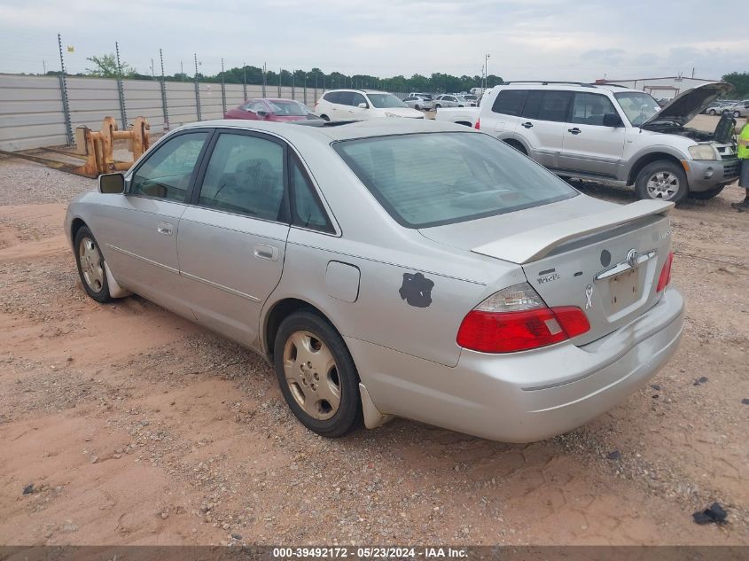 2004 Toyota Avalon Xls VIN: 4T1BF28B84U343352 Lot: 39492172