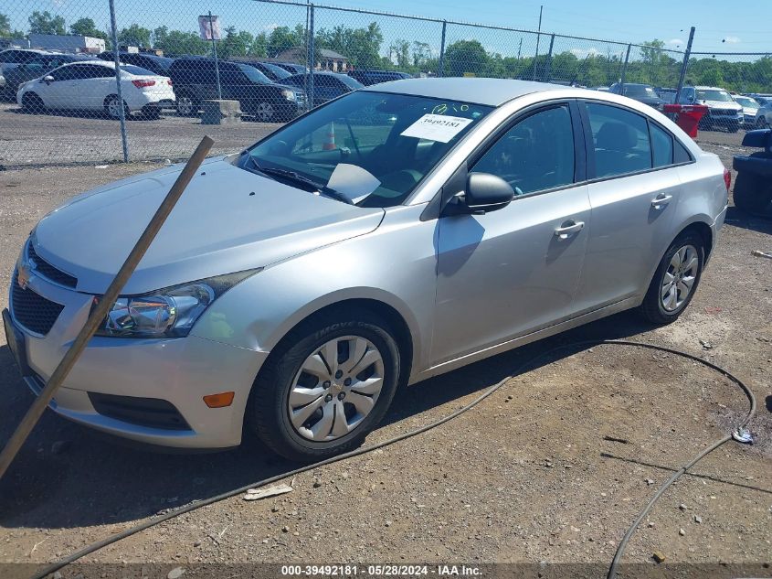 2014 Chevrolet Cruze Ls Auto VIN: 1G1PA5SH1E7421972 Lot: 39492181