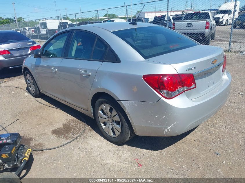 2014 Chevrolet Cruze Ls Auto VIN: 1G1PA5SH1E7421972 Lot: 39492181