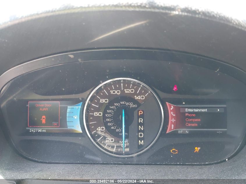 2011 Ford Edge Sel VIN: 2FMDK4JCXBBA35847 Lot: 39492186