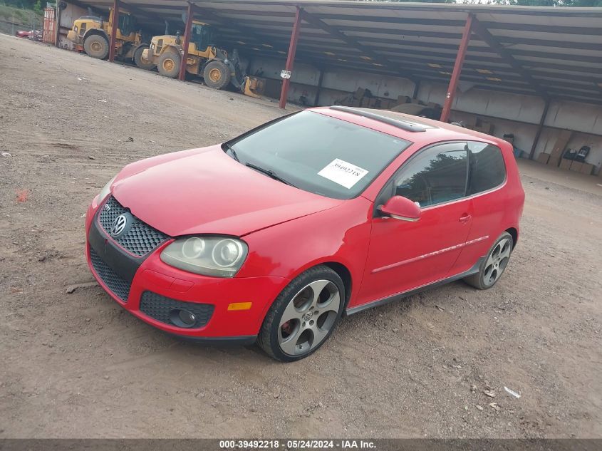 2006 Volkswagen Gti 2-Door VIN: WVWFV71K56W080051 Lot: 39492218