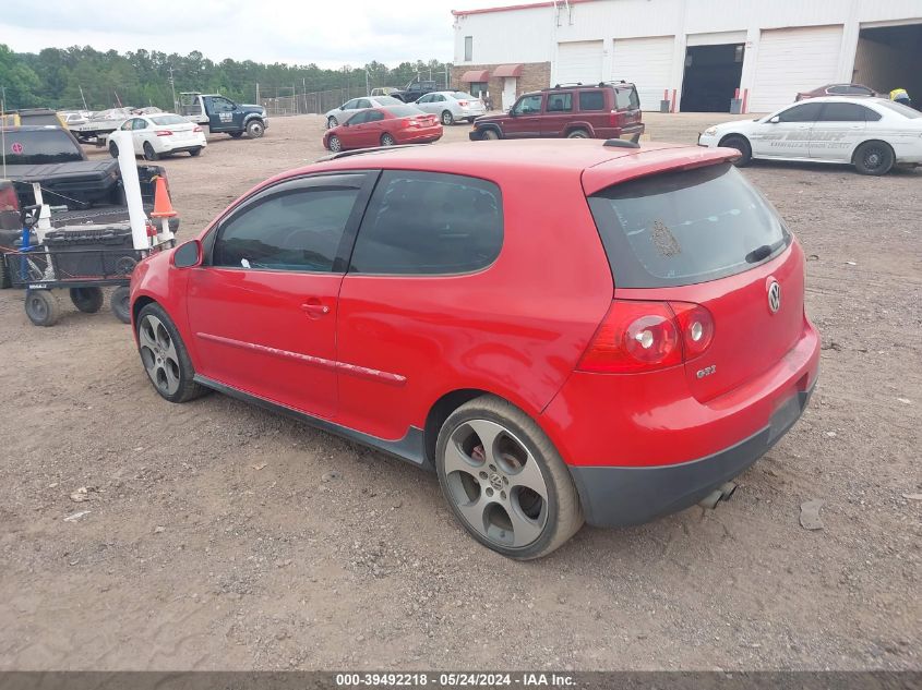 2006 Volkswagen Gti 2-Door VIN: WVWFV71K56W080051 Lot: 39492218