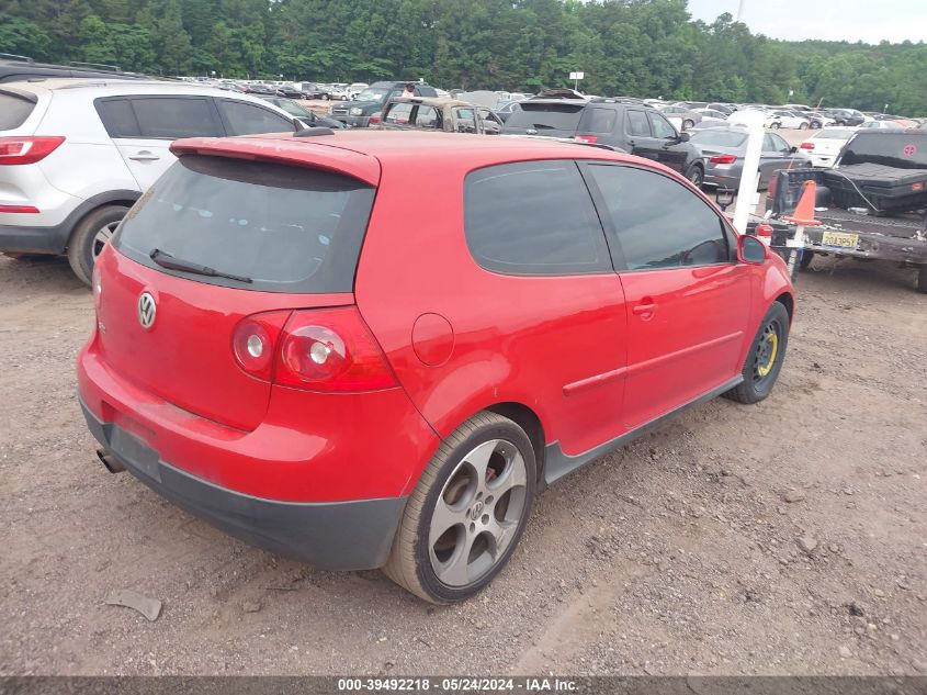 2006 Volkswagen Gti 2-Door VIN: WVWFV71K56W080051 Lot: 39492218